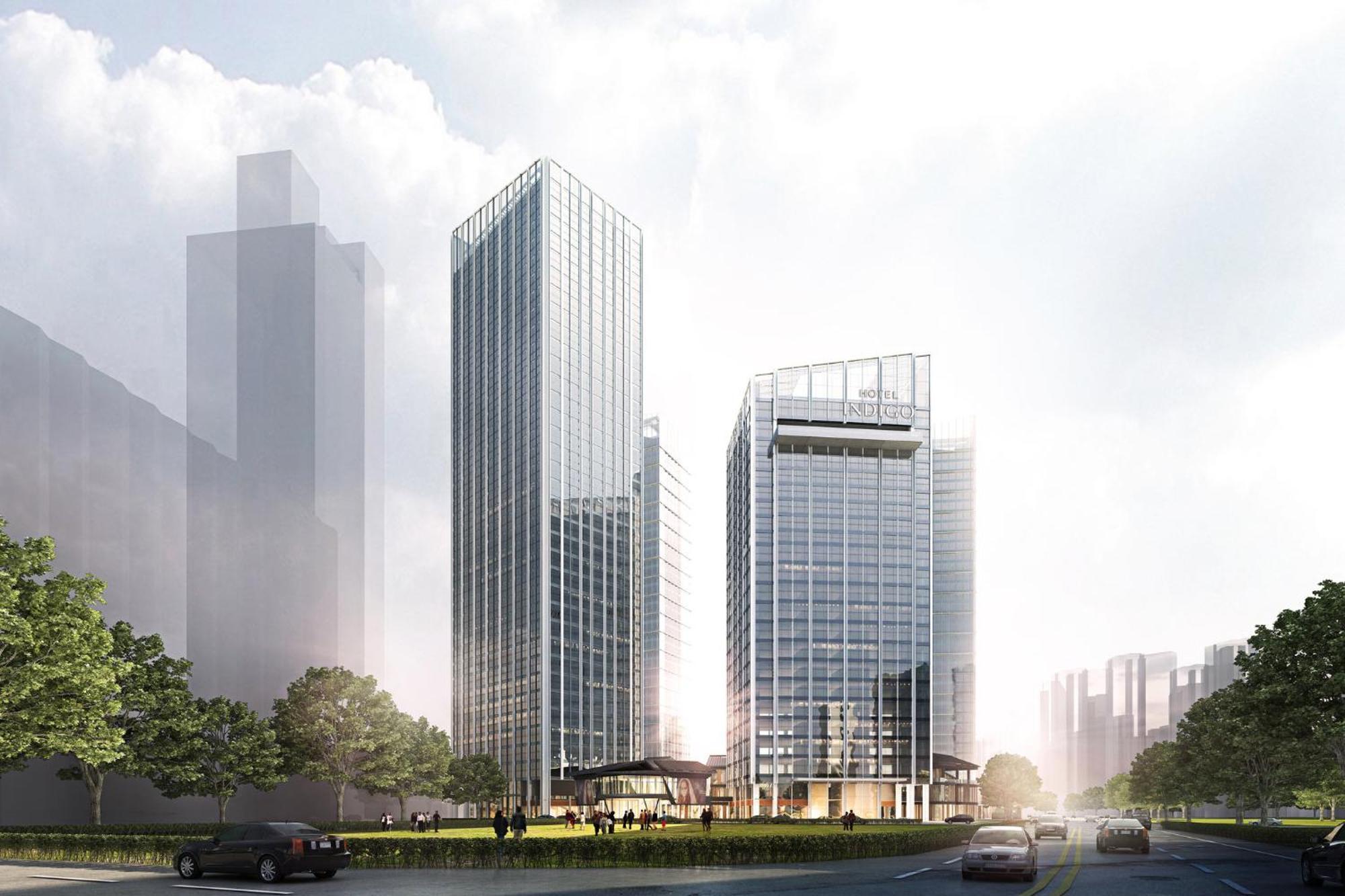 Hotel Indigo Changsha Meixi Lake Eksteriør bilde
